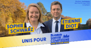 Sophie Schwarz et Etienne Diot, UNIS pour SERVIR COMPIEGNE