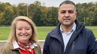 Sophie Schwarz et Kamel Touih